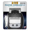 Andis Master Cordless Li Fade Blade - Carbon Steel Clipper Blade for Ultra Close Fades, Size 00000 to 000