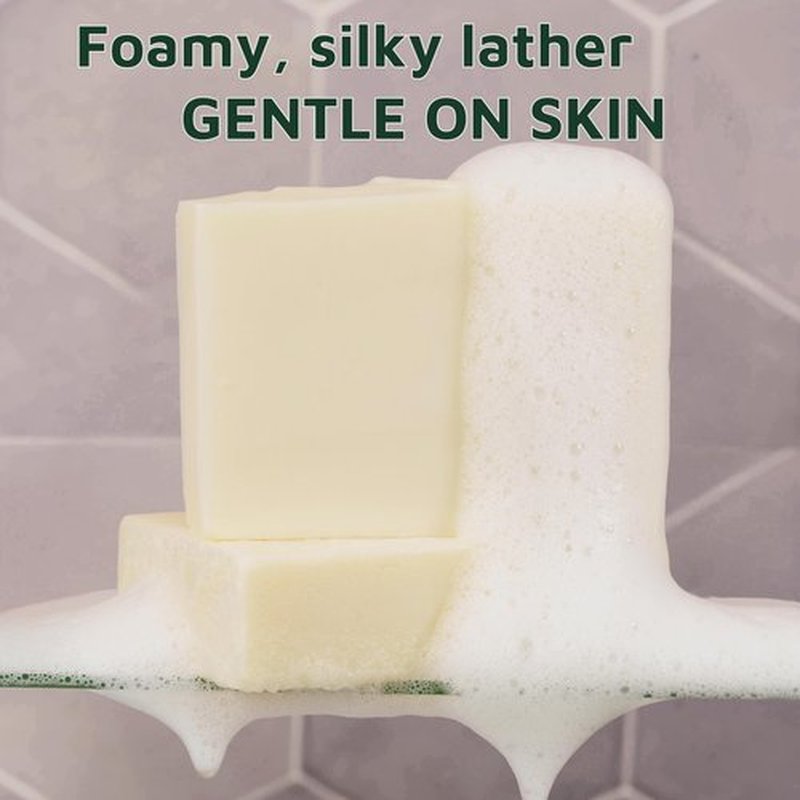 bonuderm Unscented & Fragrance Free Soap (4-pack) | Sensitive Skin All Natural Bar Soap for Women & Men | Natural Soap Bar | Body Soap Bars | Handmade in the USA | Vegan & Non Toxic