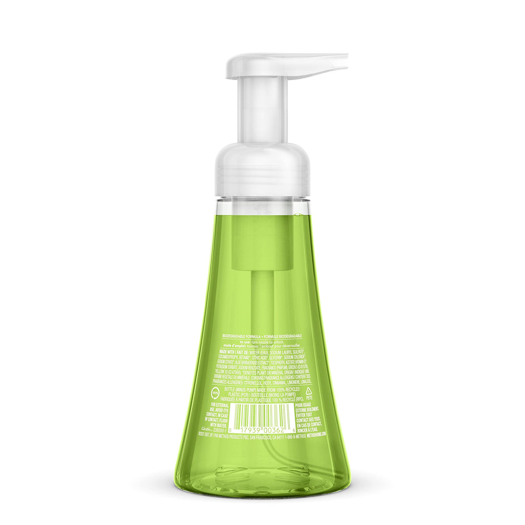 Method Foaming Hand Soap Refill, Orange Ginger, Recyclable Bottle, 28 fl oz (Pack of 4)