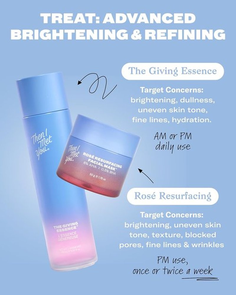 Then I Met You The Giving Essence - Vegan Korean Skincare with 5% Niacinamide & Red Algae | 5.07oz