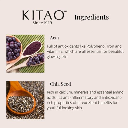 KITAO 30EA Exfoliating Enzyme Powder Face Wash for Women, Foam Face Wash Powder Travel Size with ECOCERT Level Matcha, Chia, Quinoa Seed& Ceramides, Foaming Facial Cleanser for Men Made in Japan