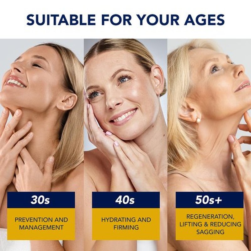 ElySeoul Neck Cream - Firming & Tightening Anti-Aging Treatment for Crepey Skin & Wrinkles