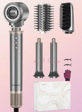 TRANXPHIT 5-in-1 High Speed Hair Dryer Brush – Ionic Hot Air Brush Styler Set for Fast Drying, Straightening, Curling & Volumizing – Lightweight Travel Design Hair Styling Tool