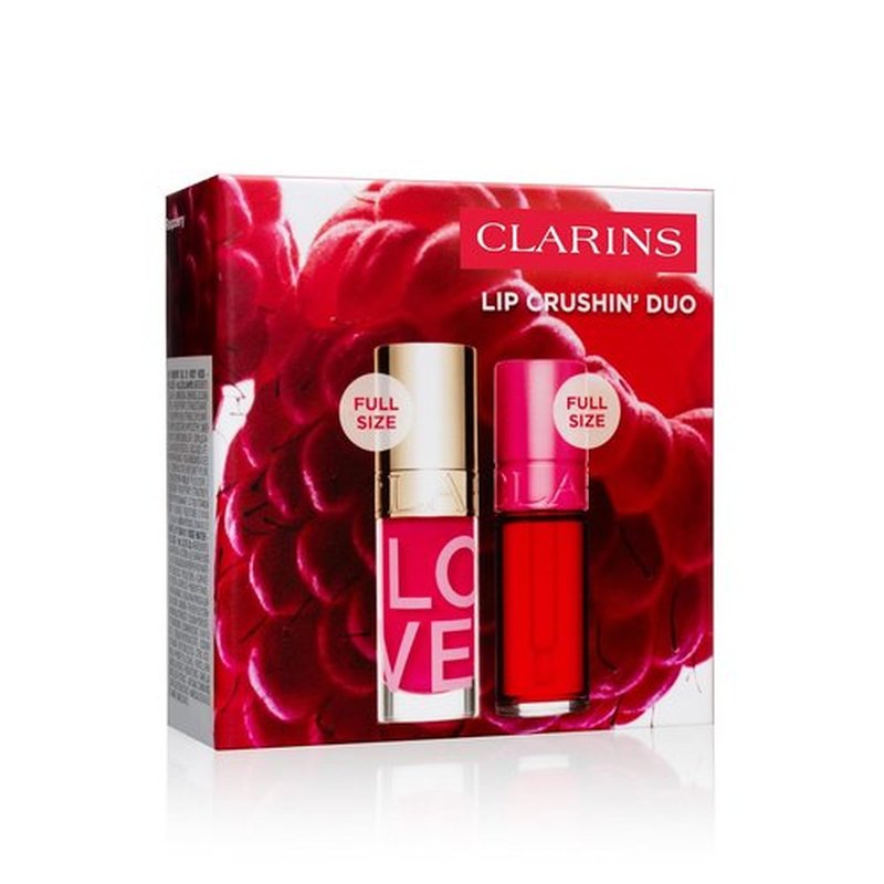 Clarins Lip Comfort Oil - Hydrating & Nourishing Lip Oil | Sheer High Shine Finish | 93% Natural | 0.2 Ounces