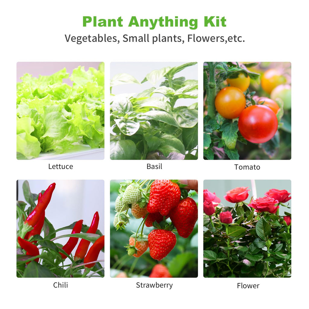 Oliz 50Pk Hydroponics Grow Baskets w/ 51 Pod Labels, Fits Most Systems