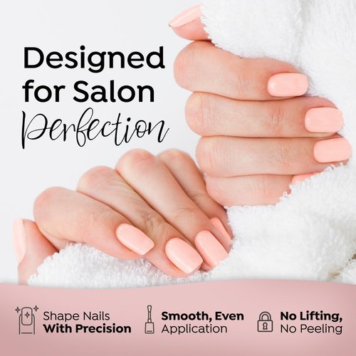 Tones Pro Acrylic Nail Powder, Perfect Pink (Soft Pastel Pink), (3.5 Fl Oz) - Long-Lasting & Non-Yellowing Polymer for Salon Quality Nail Extensions & 3D Art