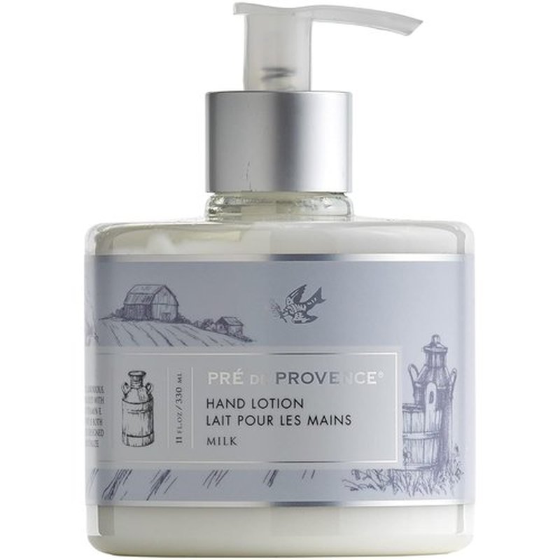 Pre de Provence Hand Lotion - Shea Butter Enriched for Silky Smooth Skin | Milk, 11 Fl Oz
