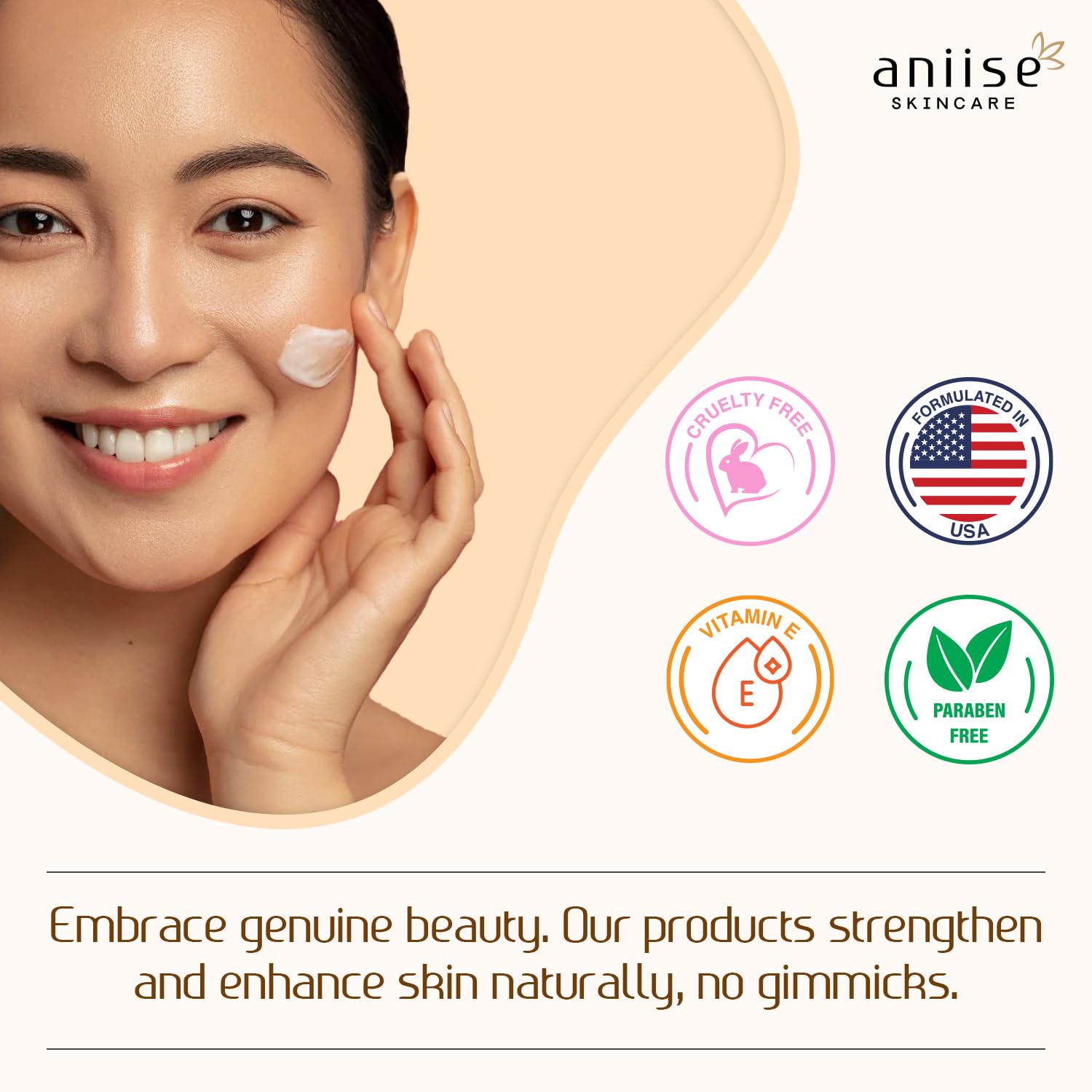 Aniise Wild Yam Extra Moisturizing Face Cream with Coconut Oil - Wild Yam Cream for Menopause & Menstrual Relief - Stabilizes Hormone Levels - Anti-Aging Cream for Very Dry Skin - 1 oz