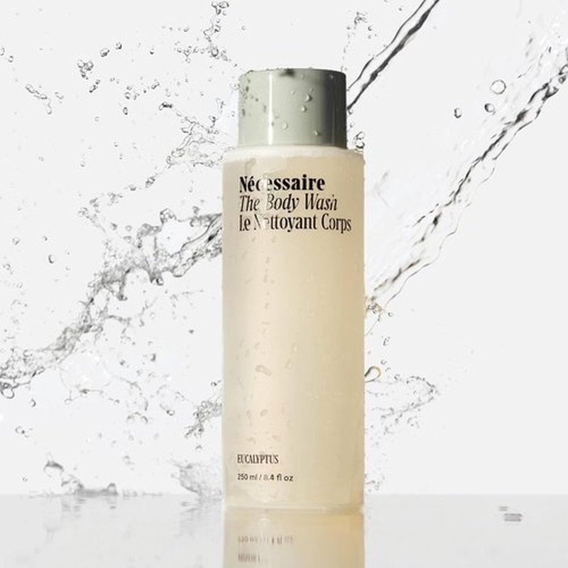 Nécessaire Body Wash Eucalyptus - Multi-Oil Shower Gel for Sensitive Skin | 8.4 fl oz, Non-Comedogenic