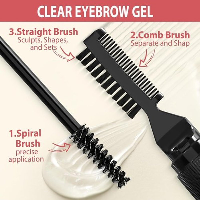 Skiennix Eyebrow Pencil Kit - Waterproof Microblading Pen, Gel & Brush for Long-Lasting Makeup | Blonde