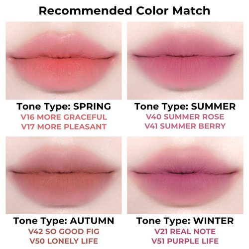 BBIA Last Velvet Tint NEW - Soft Creamy Matte Finish Lip Stain, Blur Effect & Velvety Texture, Long-Lasting, High Pigment, Non-Drying, Vegan, Korean Lip Makeup (V40 SUMMER ROSE, Pack of 1)