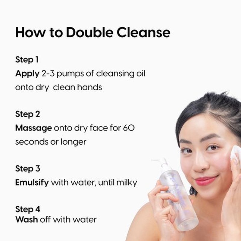 Kara Beauty Radiant Cleansing Oil - Korean Face Wash & Makeup Remover for Women, Gentle Cleanser for Face, Eye Makeup Remover, Facial Cleanser, Skin Care Essential, Cleansing Oil Made in Korea