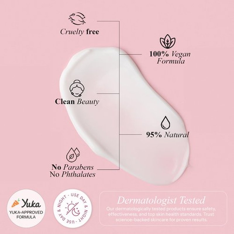Radiant Aura Collagen & Retinol Face Cream – Dermatologist Tested, Anti Aging, Korean Skin Care – Firming, Anti Wrinkle, Hydrating Moisturizer, Pore Care – Vegan, Clean Beauty – 1.69 Fl Oz