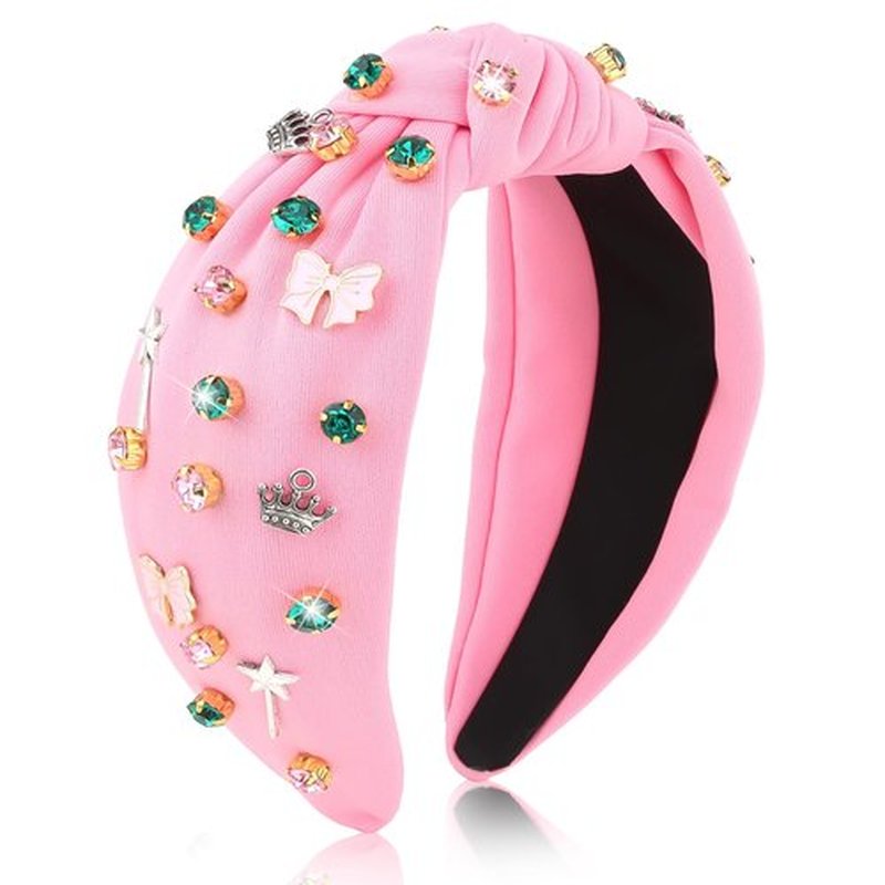 BAHABY Knotted Headbands for Women Girls Good Witch Headband Cute Hair Accessories for Movie Fans Gifts for Teens