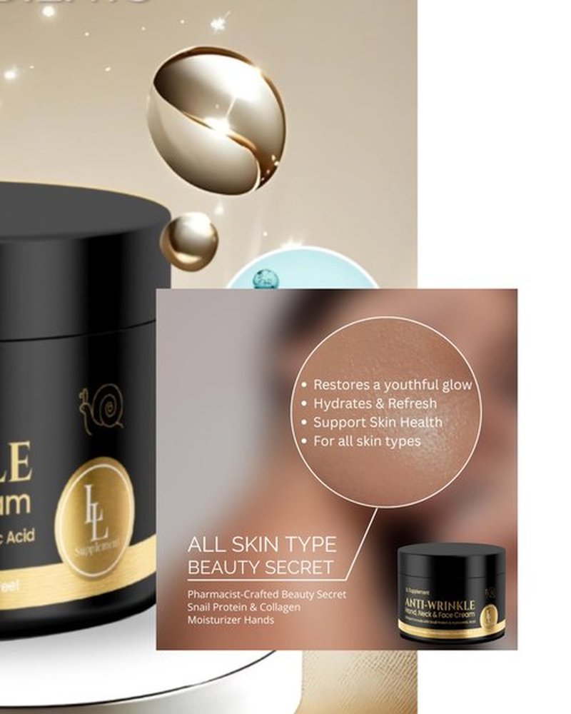 LL Supplement Anti-Wrinkle Hand, Neck & Face Cream