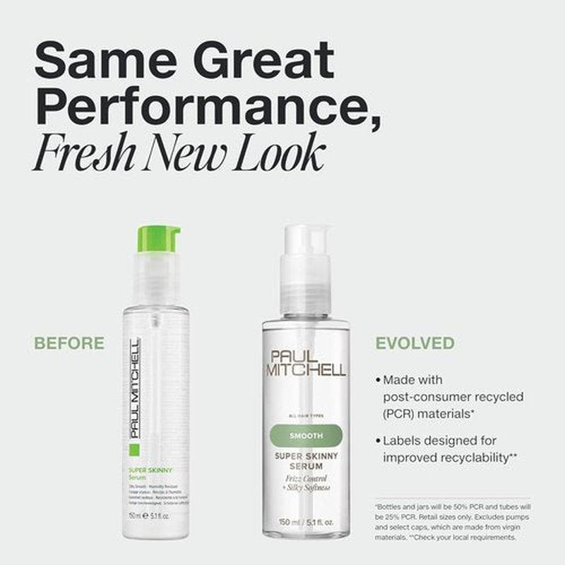 Paul Mitchell Super Skinny Serum - Blowout Primer for Fast Drying & Humidity Resistance | All Hair Types