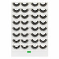 Vayator 16 Pairs False Eyelashes Natural Wispy Fluffy Dramatic Volume Fake Lashes Extension Handmade Cruelty-free Eyelash (D057)