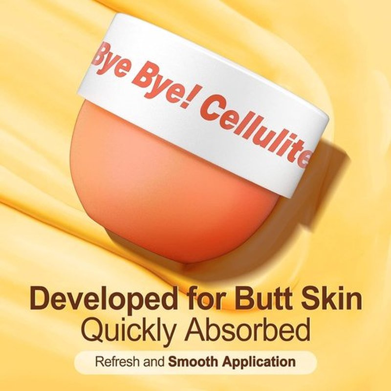 Skiennix Caffeine Hot Cream - Cellulite Treatment for Butt & Thighs | Skin Tightening Formula, 5.5 Oz