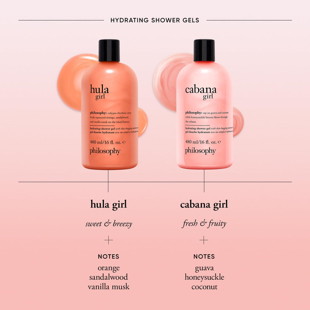 philosophy cabana girl shower gel 16 fl oz