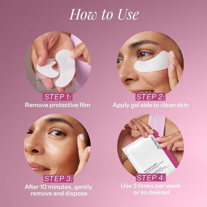StriVectin Peptide Plump Eye Masks - Collagen Renewal & Smoothing Treatment