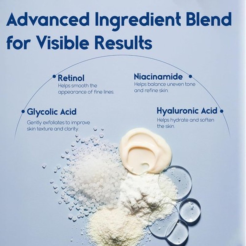 Glycolic Acid Pads 35% - Exfoliating Resurfacing Peel Pads for Face & Body - 60 Count for Brightening Skin