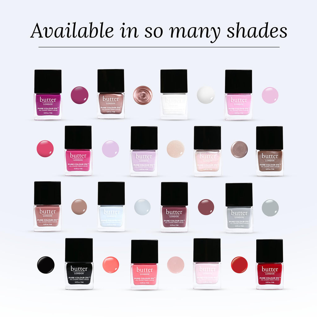 butter LONDON PC21X Nail Lacquer Polish, Fruit Machine - Fast-Drying, Long Lasting Gel-Like Finish & Chip-Resistant Nail Lacquer Helps Protects & Strengthens Nails - Vegan & Cruelty-Free