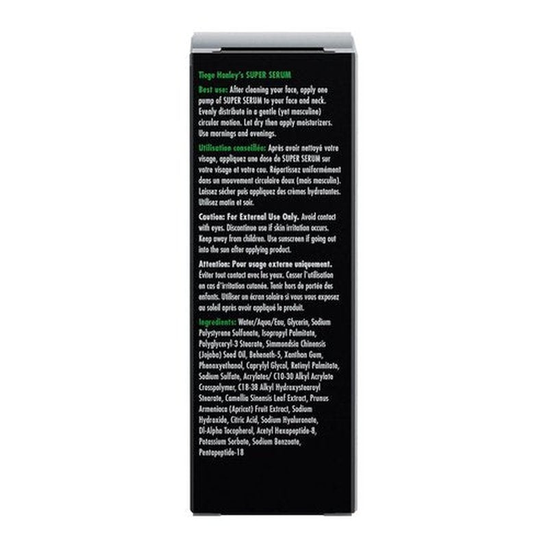 Tiege Hanley Anti-Aging Face Serum for Men - Super Serum with Peptides & Retinyl Palmitate | 0.5 Fl Oz