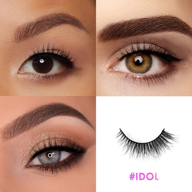 Barbiely 3 Pairs Mink Lashes, 14MM 100% Real Siberian Mink Fur Lashes, Natural Cat-Eyes Look, Totally Cruelty-Free, Reusable & Handmade, Non-Irritating Luxury Volume Strip Fake Eyelashes 14mm