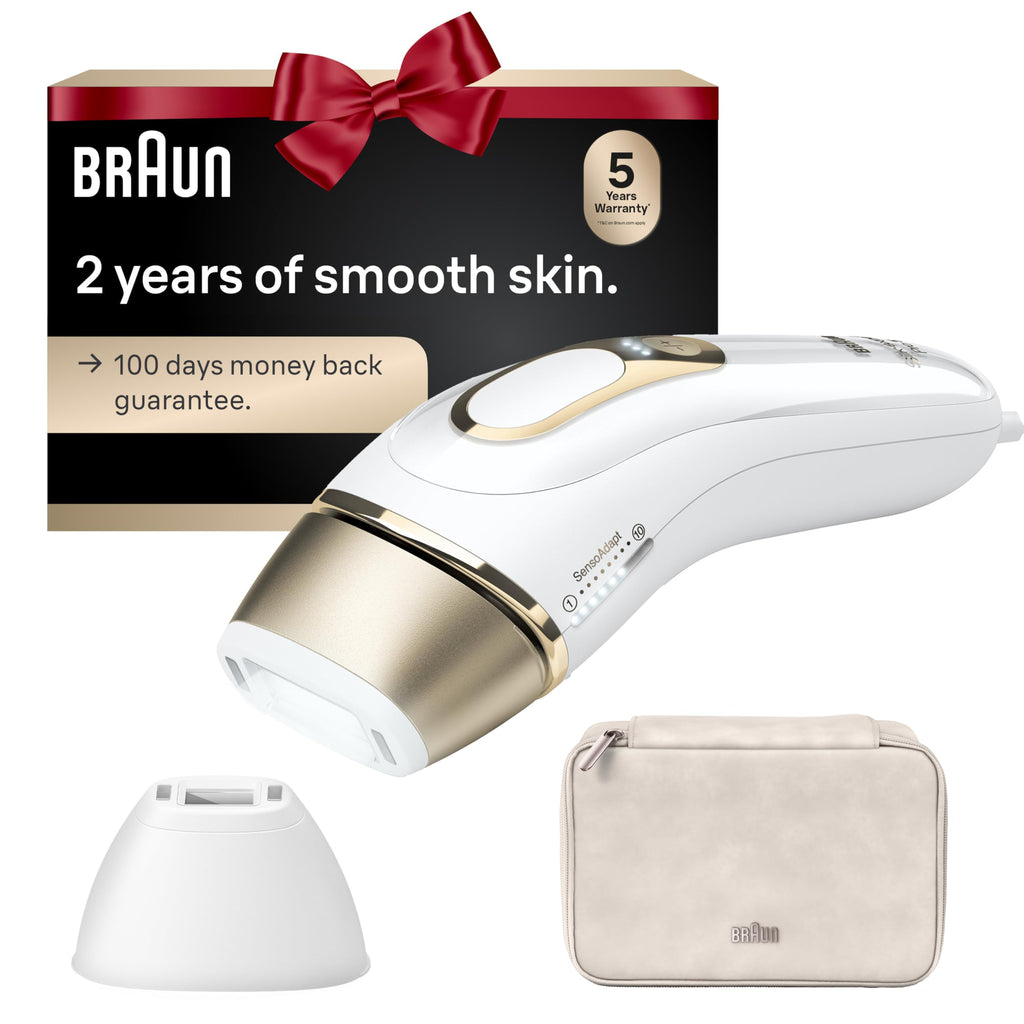 Braun IPL, Silk·Expert Pro 5, IPL Hair Removal for Women and Men, Permanent Laser Hair Reduction At-Home, 1 Head, IPL5100