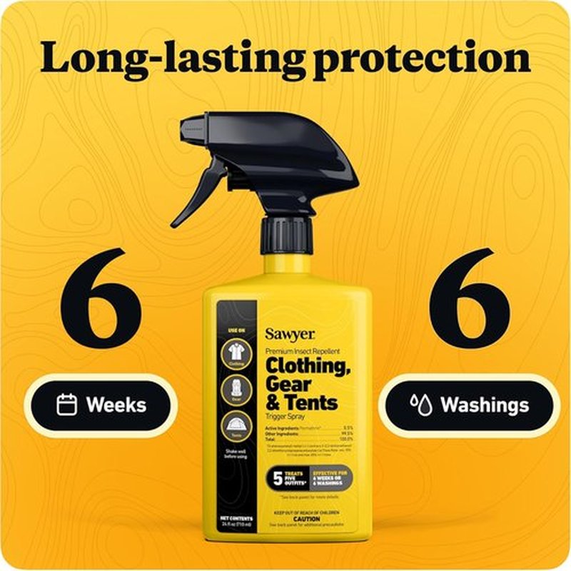 Sawyer Products Premium Permethrin Insect Repellent - Protect Clothing, Gear & Tents