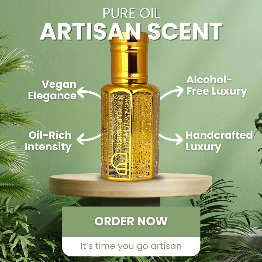 Eternal Grace Perfume Oil 12 mL – Graceful Floral Woody with Neroli Jasmine and Cedarwood. Alcohol Free Long Lasting Oil, Compliment Magnet