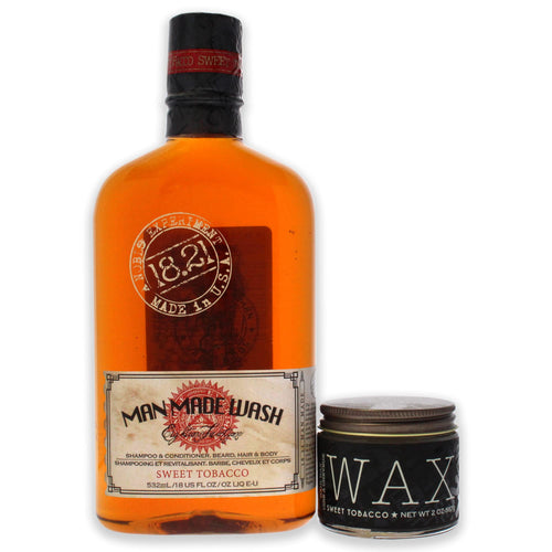 18.21 Man Made Wash Set, Spiced Vanilla & Balm