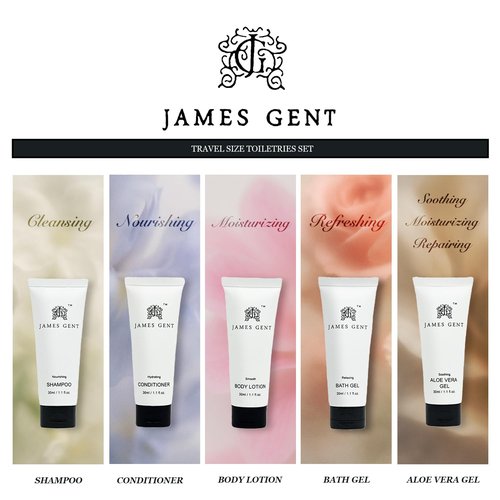 JG JAMES GENT Travel Size Body Lotion Bulk 300 Pack Individually Wrapped Travel Lotion Hotel Size Aloe and Green Tea Extract Infused Hotel Toiletries and Supplies for Guests