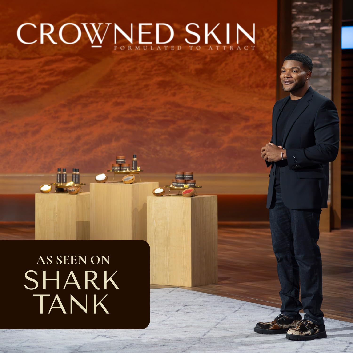 Crowned Skin Reign, King, and Monarch Body Butter Cologne Bundle | As Seen On Shark Tank | Skin Care Set with Warm, Nautical, & Spicy Scents | Natural Shea & Mango Butters | All-Day Fragrance
