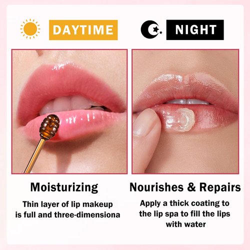 LZXLUKGIR 4PCS Honey Lip Balm Hydrating Honey Lip Mask Overnight Propolis Bee Lip Balm Prevention Dry and Cracked Lip Scrub Exfoliator (Honey+Strawberry+Coconut+Watermelon)