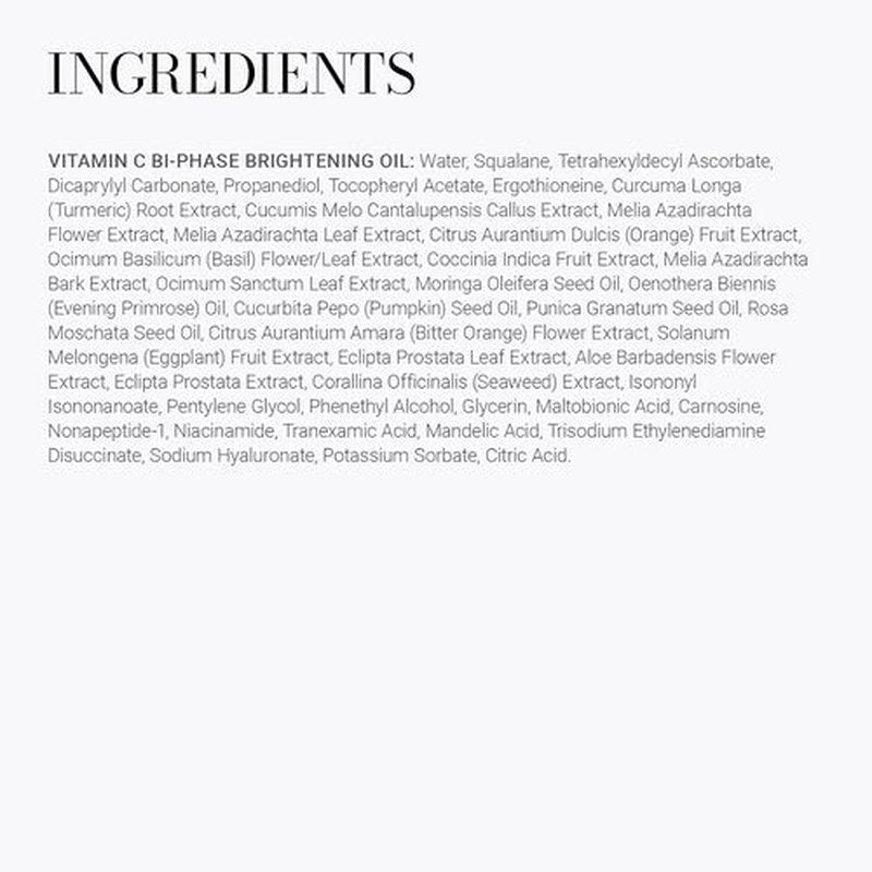Meaningful Beauty Vitamin C Bi-Phase Brightening Oil - Activated C Technology for Radiant Skin