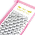 Premade Fans Eyelash Extensions 3D-D-0.10-12 Short Stem Premade Volume Eyelash Extensions 3D 5D 7D Volume Lash Extensions 9 to 20 mm Pre made Lash Fans C D Curl .07 .10(3D-D-0.10,12mm)