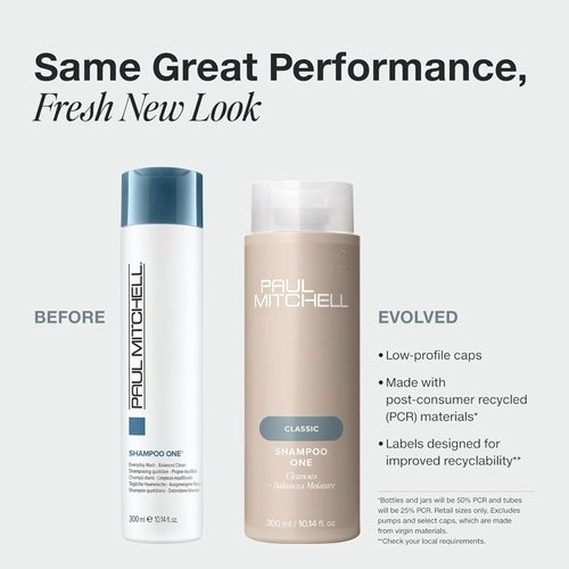Paul Mitchell Shampoo One - Cleansing Formula That Balances Moisture for All Hair Types