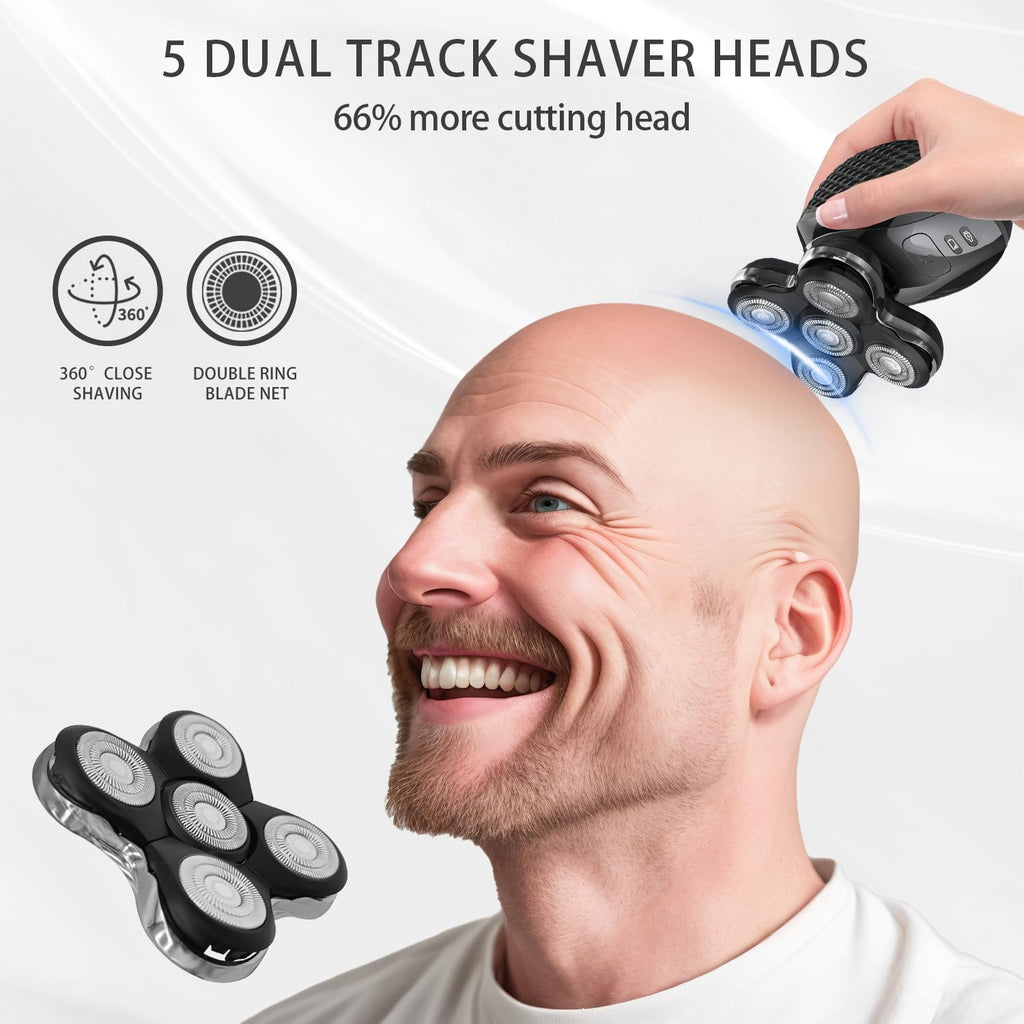 UPTARD Head Shaver Replacment Heads Compatible with Remington Balder Pro Head Shaver XR7000/XR1500/XR1501 (2)