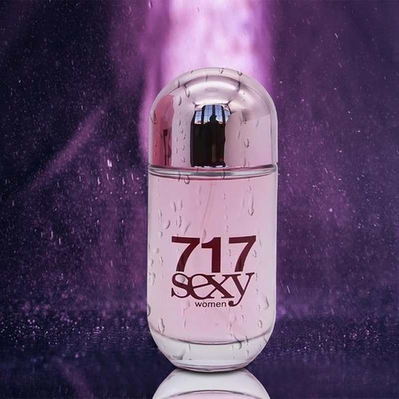 AFLUXE 717 Sexy Couple Set Perfume - Amber Floral & Bourbon Vanilla Eau De Parfum | 100ml Elegant Gift Bottle
