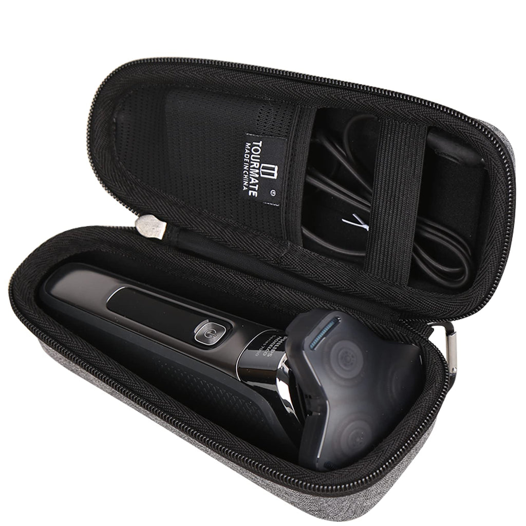 Tourmate Hard Storage Case for Krovena Women Electric Shaver/Blippish Norelco Men Shaver Series 2100 2300 3500 6800 3100 5500 5100 5300 5700 6880 7000 7100 7200 Wet Dry Rotary Shaver (Case Only)