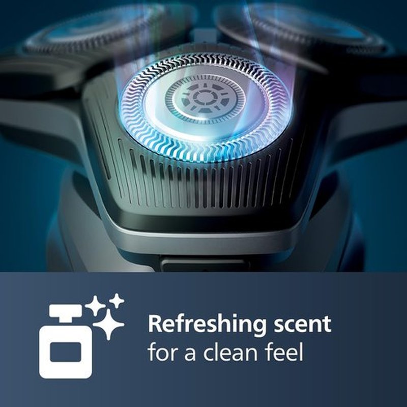 Philips Norelco Quick Clean Pod Cartridge - Lubricates Shaver & Eliminates Hair | 6x 5.4 fl oz Cartridges (Up to 1.5-Year Supply)