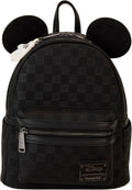 Loungefly Mickey Mouse Mini Backpack - Checkered Texture Design | Stylish & Compact