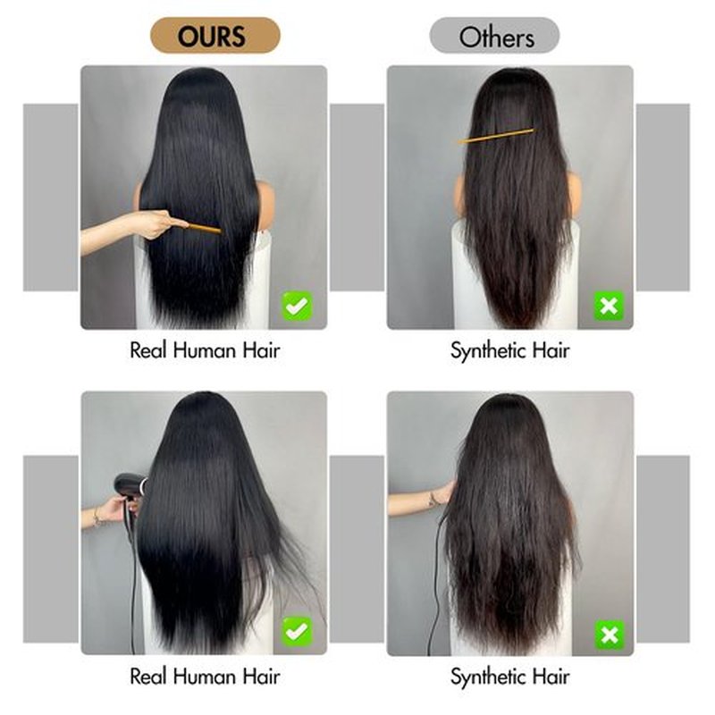 Straight Lace Front Wigs Human Hair 220% Density 15A Grade Real Full Lace Wigs 13x4 Hd Lace Front Wigs Human Hair 22 Inch Straight Wigs Human Hair Pre Plucked With Baby Hair Natural Hairline