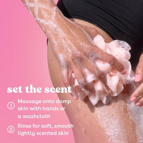 eos Cashmere Body Wash - Jasmine Peach | Moisturizing Gel Formula with Shea Butter & Vitamin E, 16 fl oz
