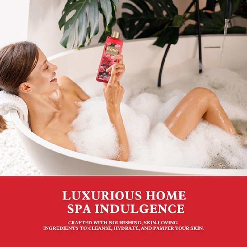 Spa Luxetique Gifts for Women High Heel Gift Set for Women 8pcs Bath Sets Romantic Rose Home Spa Kits for Wife Girlfriend Mom Grandma Mothers Day Gifts