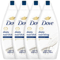 Dove Body Wash 4-Pack – Deeply Nourishing for Softer, Smoother Skin, 25.36 Fl Oz Ea