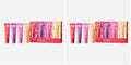 LANEIGE Mini Lip Glowy Balm Set - Travel-Sized Tinted Lip Balms with Shea & Murumuru Butter (Pack of 2)