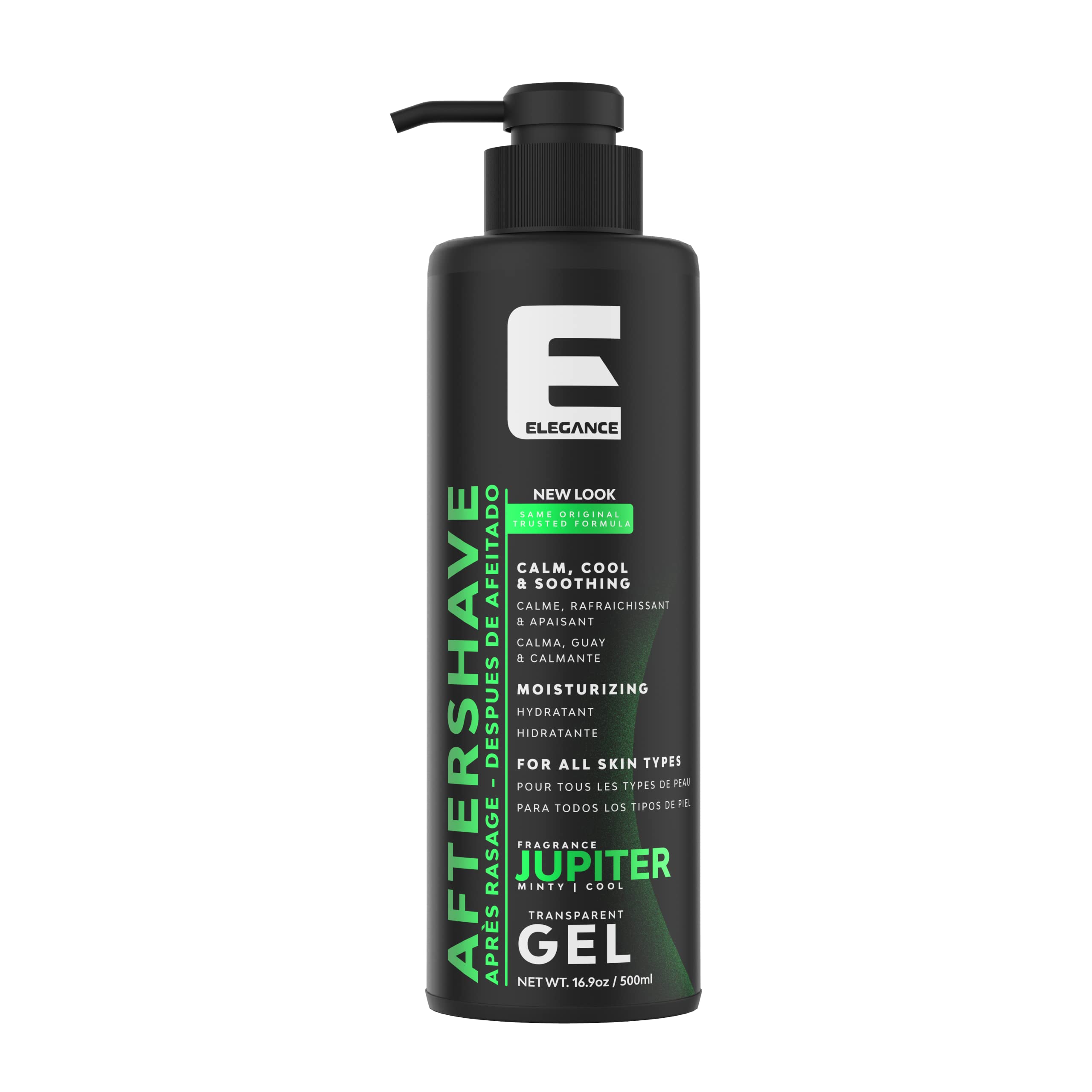 Elegance After Shave Lotion for Men, 500ml, Venus (Pink), Real Shaving Relief, After Shave that Hydrates and Revitalizes your Skin, 16.9 Oz Venus Pink)