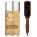 SPRINGSUGAR Slick Back Hair Styling Set – Hair Wax Stick & Boar Bristle Hair Brush for Sleek Styles – Control Flyaways, Baby Hairs & Frizz – Wax Stick for Women Sectioning & Parting